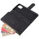 Mobigear Zipper Housse Samsung Galaxy A71 Etui Porte-Monnaie - Noir