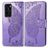 Mobigear Butterfly Huawei P40 Étui Portefeuille - Violet