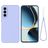 Mobigear Rubber Touch Coque Samsung Galaxy A57 Coque arrière en Silicone - Violet