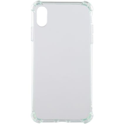 Mobigear Cushion Coque iPhone XR Coque arrière en TPU Souple Anti-Chocs - Vert