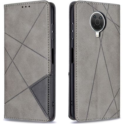 Mobigear Rhombus Slim Nokia G10 Étui - Gris