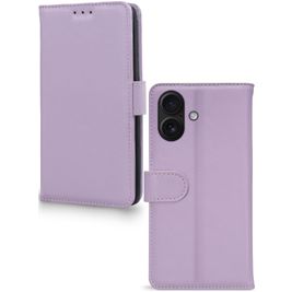 Mobilize Premium Gelly Housse iPhone 17 Etui Porte-Monnaie - Violet