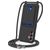 Mobigear Lanyard Card Samsung Galaxy S24 FE Coque avec cordon en Silicone et Porte-Cartes - Noir