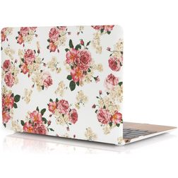 Mobigear Design MacBook 12 pouces (2015-2017) Coque rigide pour MacBook - Fleurs - Modèle A1534