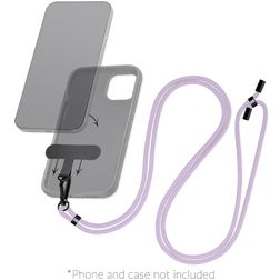 Mobilize Lanyard - Cordon de téléphone universel ajustable - Violet