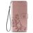 Mobigear Clover Samsung Galaxy A21s Étui Portefeuille - Rose doré