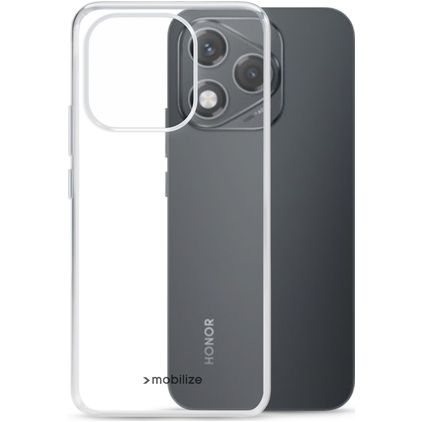 Mobilize Gelly Case Coque Transparente Honor 400 Lite Coque arrière en TPU Souple - Transparent