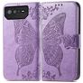 Mobigear Butterfly Housse ASUS ROG Phone 6 Pro Etui Porte-Monnaie - Violet
