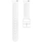 Mobigear Sport Buckle Bracelet Silicone Fitbit Versa Lite Fermeture boucle ardillon - Blanc