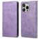 Mobigear Wallet Housse iPhone 16 Pro Etui Porte-Monnaie - Violet