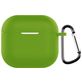 Mobigear Colors Coque Apple AirPods 4 Coque en Silicone Souple - Vert