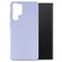 Mobilize Rubber Gelly Coque Samsung Galaxy S23 Ultra Coque arrière en TPU Souple - Pastel Purple