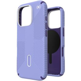 Speck Presidio2 Grip Coque iPhone 16 Pro MagSafe Coque arrière Rigide Anti-Chocs - Future Lavender