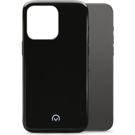 Mobilize Gelly Coque iPhone 15 Pro Max Coque arrière en TPU Souple - Noir