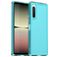 Mobigear Crystal Coque Sony Xperia 10 V Coque arrière en TPU Souple - Bleu