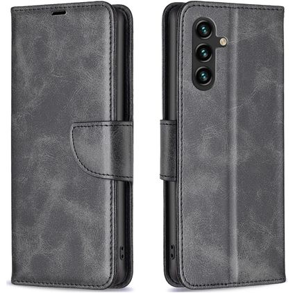 Mobigear Excellent Housse Samsung Galaxy A55 Etui Porte-Monnaie - Noir