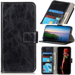 Mobigear Basic Housse Motorola Moto G62 Etui Porte-Monnaie - Noir