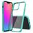 Mobigear Crystal Coque iPhone 13 Pro Max Coque arrière Rigide - Transparent / Turquoise