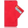 Mobigear Slide Wallet Housse OPPO Find X9 Pro Etui Porte-Monnaie - Rouge