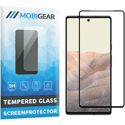 Mobigear Premium Google Pixel 6 Verre trempé Protection d'écran - Compatible coque - Noir