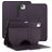 Mobigear Magnetic Folio Coque iPad Pro 11 Pouces (2018) Etui + Porte-crayon - Violet