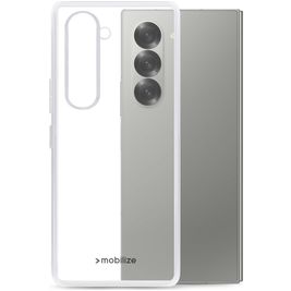 Mobilize Gelly Coque Transparente Samsung Galaxy Z Fold 6 Coque arrière en TPU Souple - Transparent
