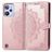 Mobigear Mandala Housse Realme C31 Etui Porte-Monnaie - Rose doré