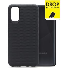 My Style Tough Coque Samsung Galaxy A41 Coque arrière Rigide Anti-Chocs - Noir