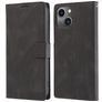 Mobigear Wallet 30 Housse iPhone 14 Plus Etui Porte-Monnaie - Noir