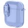 Mobigear Crystal Clip Coque Apple AirPods 1 Coque Rigide - Bleu