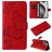 Mobigear Butterfly Housse iPhone 16 Pro Max Etui Porte-Monnaie - Rouge