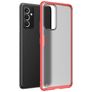 Mobigear Shockproof Coque Samsung Galaxy A82 5G Coque arrière Rigide Anti-Chocs - Rouge