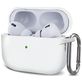 Mobigear Classic Coque Apple AirPods Pro 2 Coque en Silicone Souple - Blanc