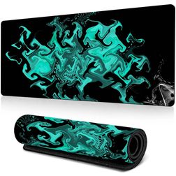 Mobigear Anti-Slip - Tapis de souris - 40 x 90 CM - Abstract Fluid 34