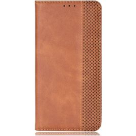 Mobigear Sensation Housse POCO F4 GT Etui Porte-Monnaie - Marron