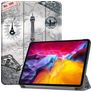Mobigear Tri-Fold Coque iPad Pro 11 Pouces (2022) Etui - tour Eiffel