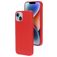 Mobiparts Coque iPhone 14 Coque arrière en Silicone - Scarlet Red