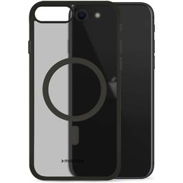 Mobilize Hybrid Pro Coque iPhone SE (2022) MagSafe Coque arrière Rigide Anti-Chocs - Noir