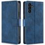 Mobigear Croco Housse Samsung Galaxy A04s Etui Porte-Monnaie - Bleu