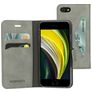 Mobiparts Classic Wallet Housse iPhone 7 Etui Porte-Monnaie - Granite Grey