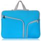 Mobigear Double Zipper Pochette Ordinateur portable en Neoprène 11 Pouces Housse ordinateur - Bleu