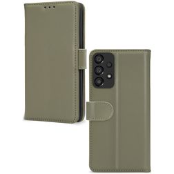 Mobilize Premium Gelly Wallet Housse Samsung Galaxy A33 Etui Porte-Monnaie - Vert