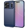 Mobigear Brushed Slim Coque iPhone 18 Pro Coque arrière en TPU Souple - Bleu