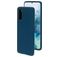 Mobiparts Coque Samsung Galaxy S20 Coque arrière en Silicone - Blueberry Blue