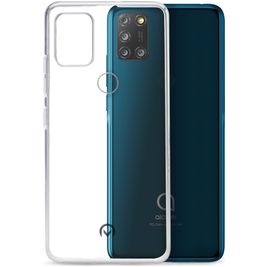 Mobilize Gelly Coque Transparente Alcatel 3X (2020) Coque arrière en TPU Souple - Transparent
