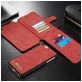 Caseme 007 Housse iPhone 6s Etui avec Coque Détachable Porte-Monnaie - Rouge