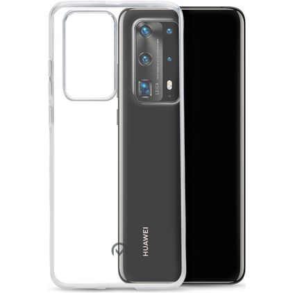 Mobilize Gelly Coque Transparente Huawei P40 Pro Coque arrière en TPU Souple - Transparent