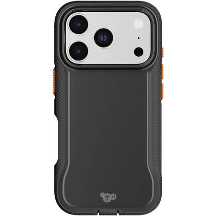 Tech21 EvoPro Coque iPhone 17 Pro MagSafe Coque arrière Rigide Anti-Chocs - Noir