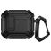 Mobigear Armor Clip Coque Apple AirPods 4 Coque Rigide - Noir