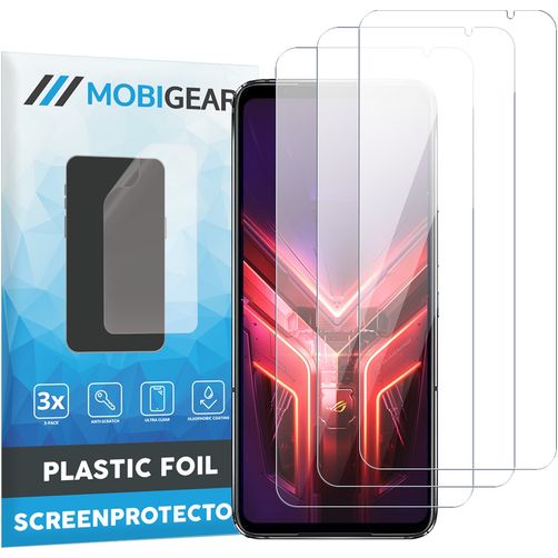 Mobigear ASUS ROG Phone 6 Pro Protection d'écran Film - Compatible Coque (Lot de 3)